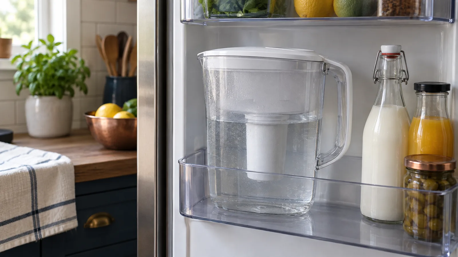 Brita review: representative filter type shown in a home kitchen