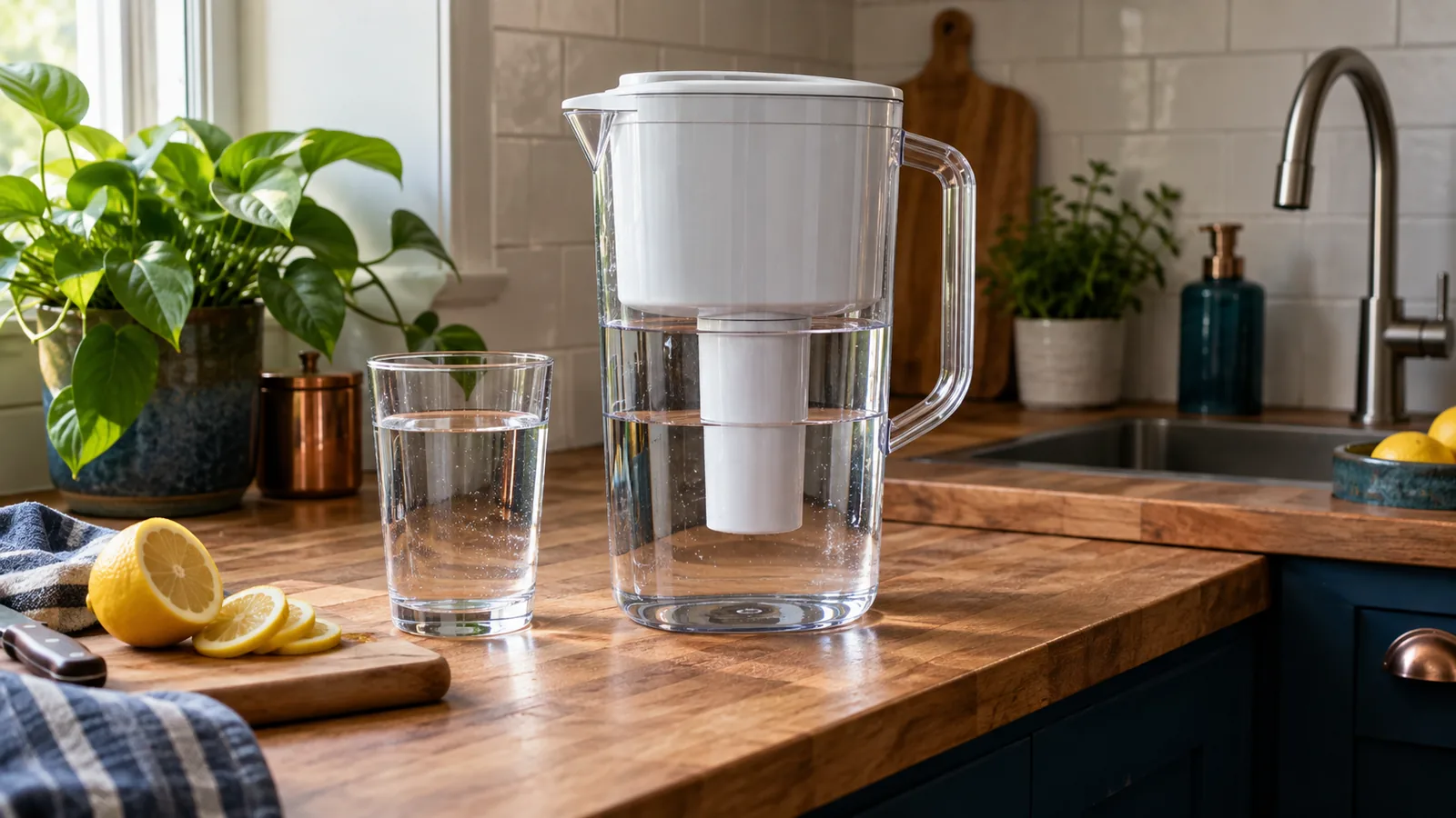 Epic Water Filters review: representative filter type shown in a home kitchen