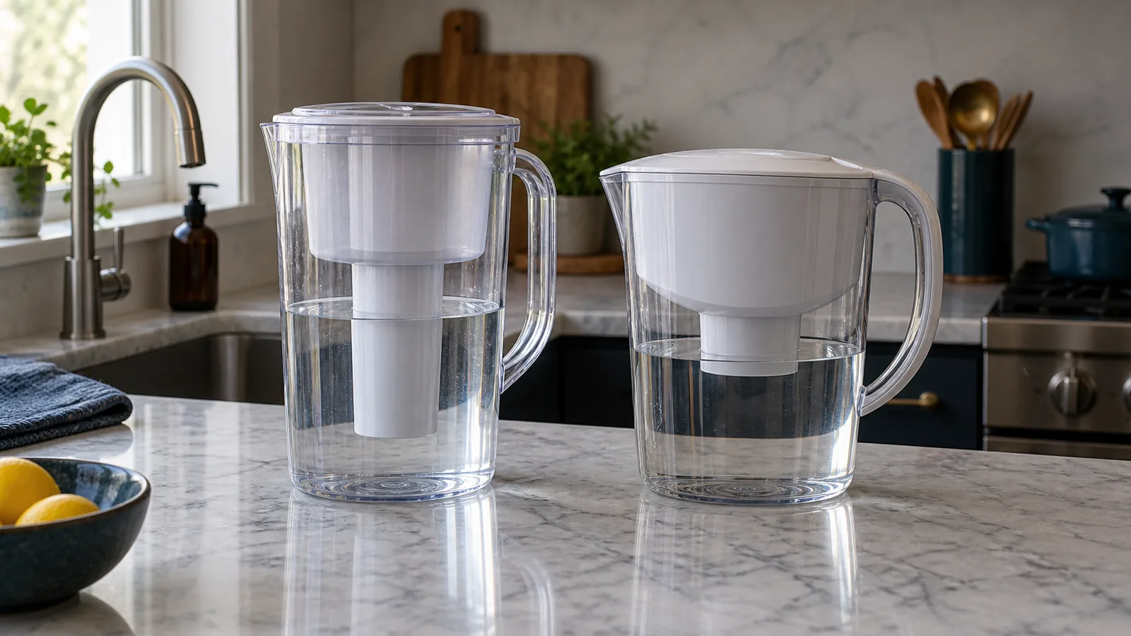 Clearly Filtered vs Brita