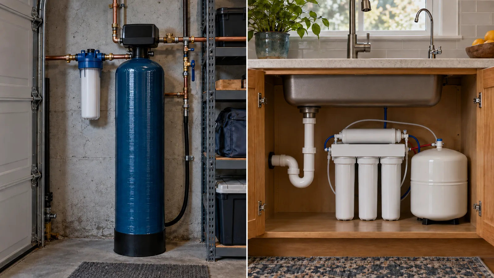 Whole House vs Under-Sink Filtration