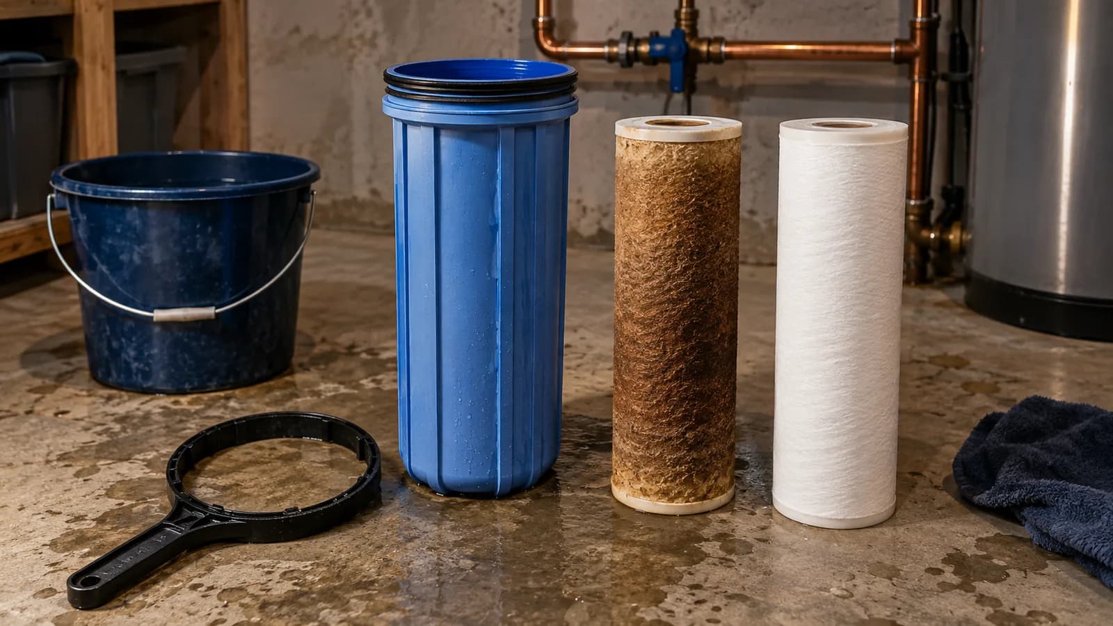 Whole-House Filter Cartridge Replacement